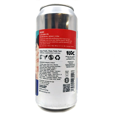 Floc Brewing Rush DDH IPA 6.2% (440ml can)