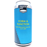 Pressure Drop Form & Function New England Pale Ale 5.6% (440ml can)-Hop Burns & Black