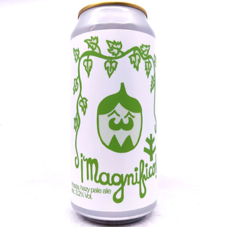 St Mars Of The Desert Magnifico Hazy Pale Ale 3.2% (440ml can)-Hop Burns & Black
