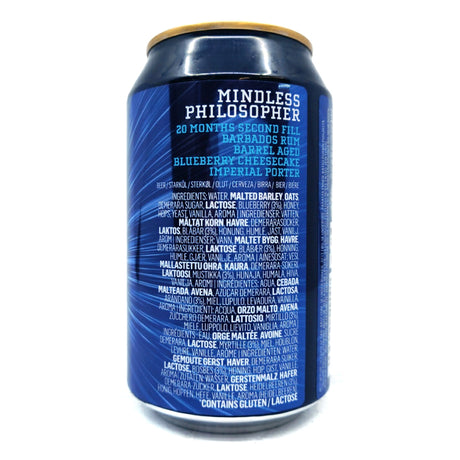 Emperor's BA Brewery Mindless Philosopher Imperial Porter 12.6% (330ml can)-Hop Burns & Black