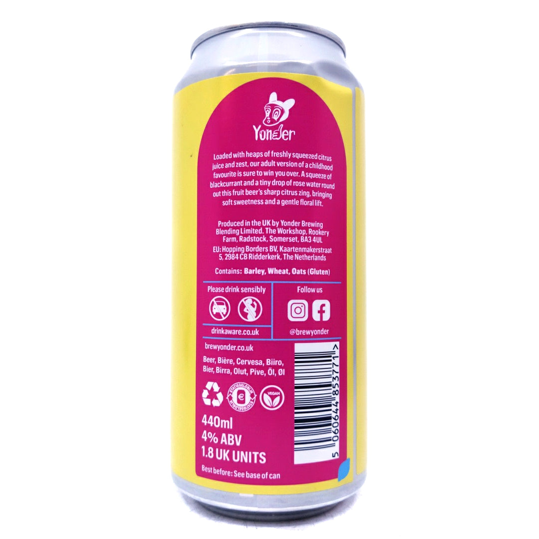 Yonder Pink Lemonade Sour Beer 4% (440ml can)