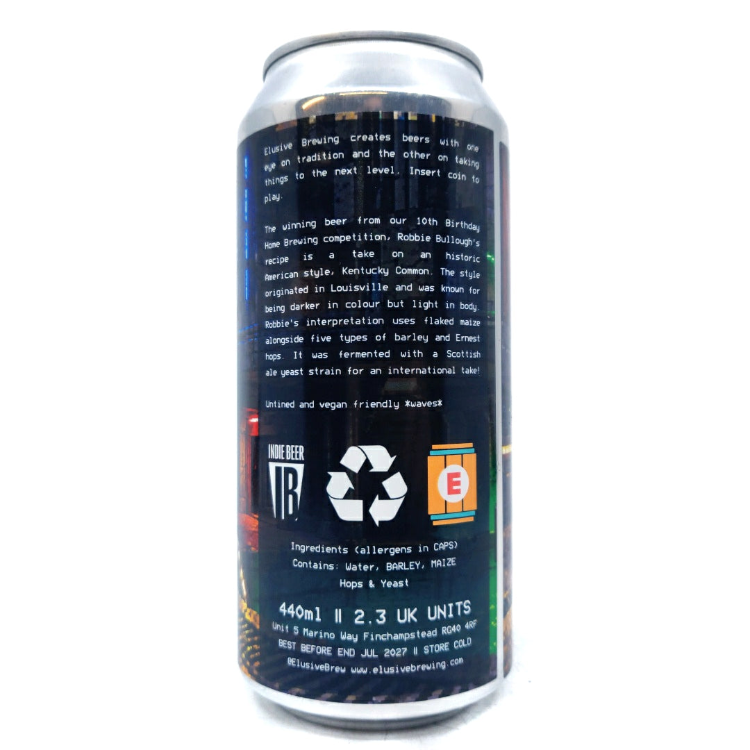 Elusive x Robbie Bullouch Respawn Kentucky Common Dark Ale 5.2% (440ml can)
