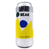 Beak Brewery Lilta Double IPA 8% (440ml can)-Hop Burns & Black