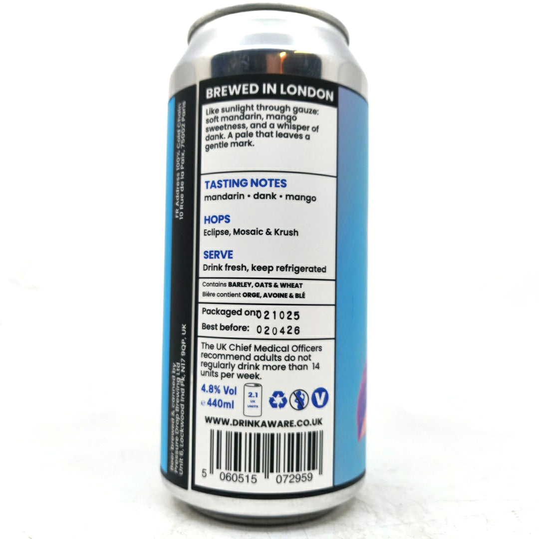 Pressure Drop Imprints New England Pale 4.2% (440ml can)-Hop Burns & Black