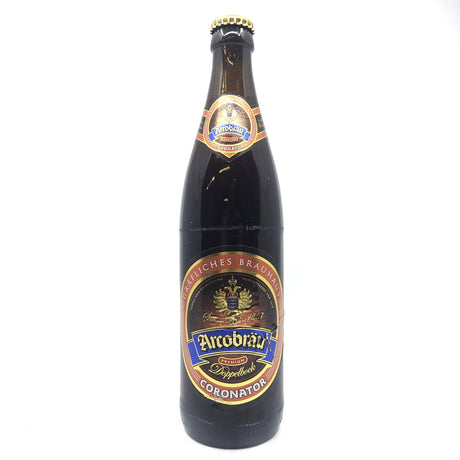 Arcobrau Coronator Doppelbock 7.2% (500ml)-Hop Burns & Black