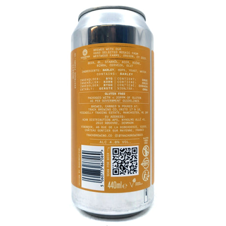 Track Westwood Dry-Hopped Helles 4.8% (440ml can)-Hop Burns & Black