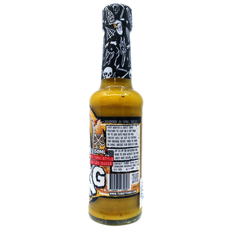 Tubby Tom's Mu-Tang American-Style Mustard Hot Sauce (150g)-Hop Burns & Black