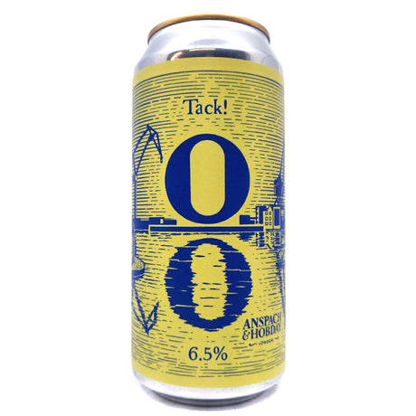Anspach & Hobday x O/O Tack! IPA 6.5% (440ml can)-Hop Burns & Black