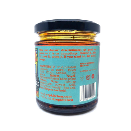 Yep Kitchen Sichuan Chilli Crisp (150g)-Hop Burns & Black