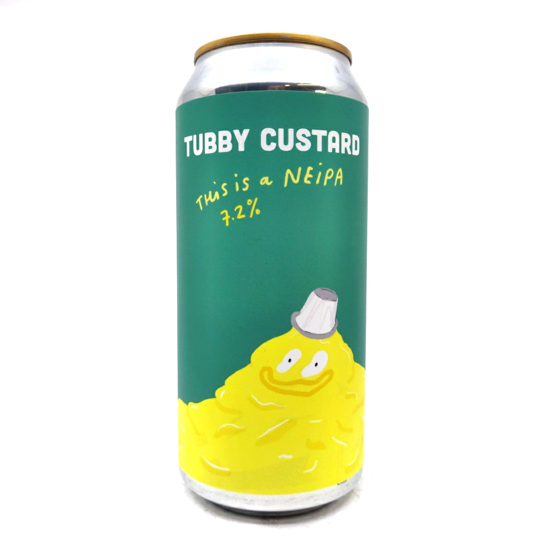 Pretty Decent Tubby Custard IPA 5.8% (440ml can)-Hop Burns & Black