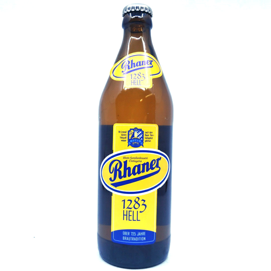 Rhaner 1283 Hell 4.8% (500ml)-Hop Burns & Black