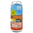 Left Handed Giant x Green Cheek Floating Signals West Coast IPA 6.8% (440ml can)-Hop Burns & Black