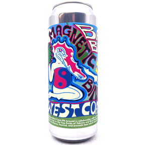 DEYA x Bale Breaker Magnetic Bines West Coast IPA 7% (500ml can)-Hop Burns & Black