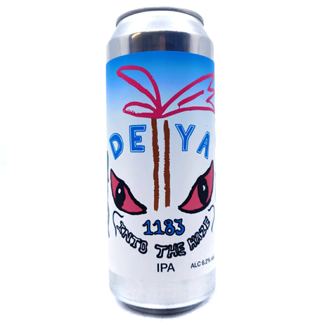 DEYA Into the Haze 1183 IPA 6.2% (500ml can)-Hop Burns & Black