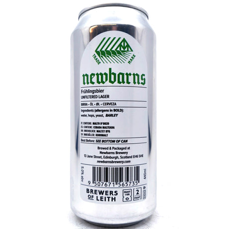 Newbarns Fruhlingsbier 5% (440ml can)
