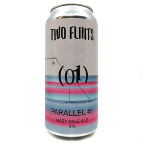 Two Flints Parallel #1 Citra & Nelson Sauvin DDH Pale 5% (440ml can)-Hop Burns & Black