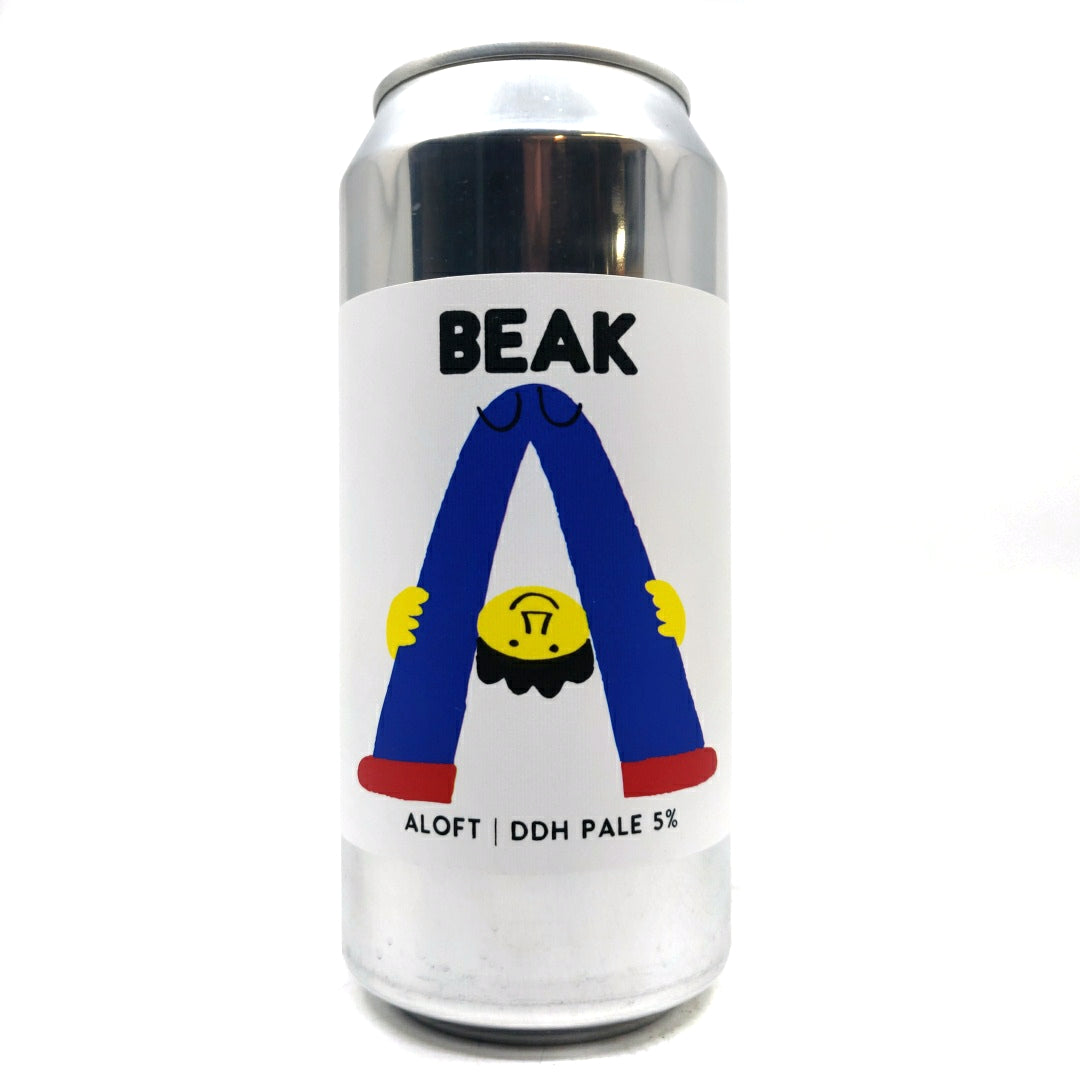 Beak Brewery Aloft DDH Pale Ale 5% (440ml can)-Hop Burns & Black