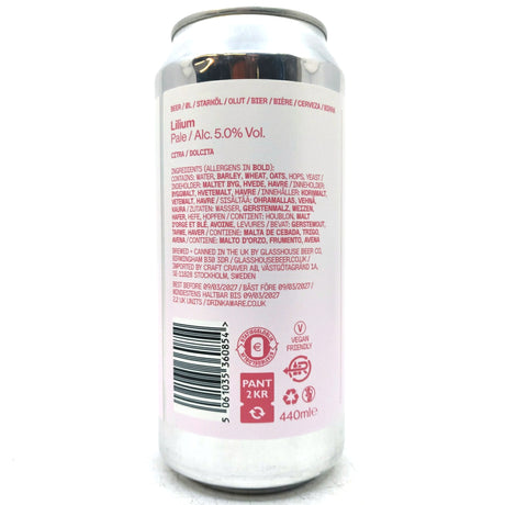 GlassHouse Lilium Pale Ale 5% (440ml can)