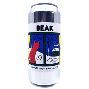 Beak Brewery Frosts DDH Pale Ale 5% (440ml can)-Hop Burns & Black