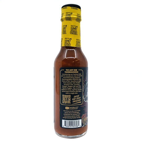 Hot Ones The Last Dab Thermageddon Hot Sauce (148ml)-Hop Burns & Black