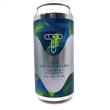 Track TDH Sea of Stars Double IPA 8.2% (440ml can)-Hop Burns & Black