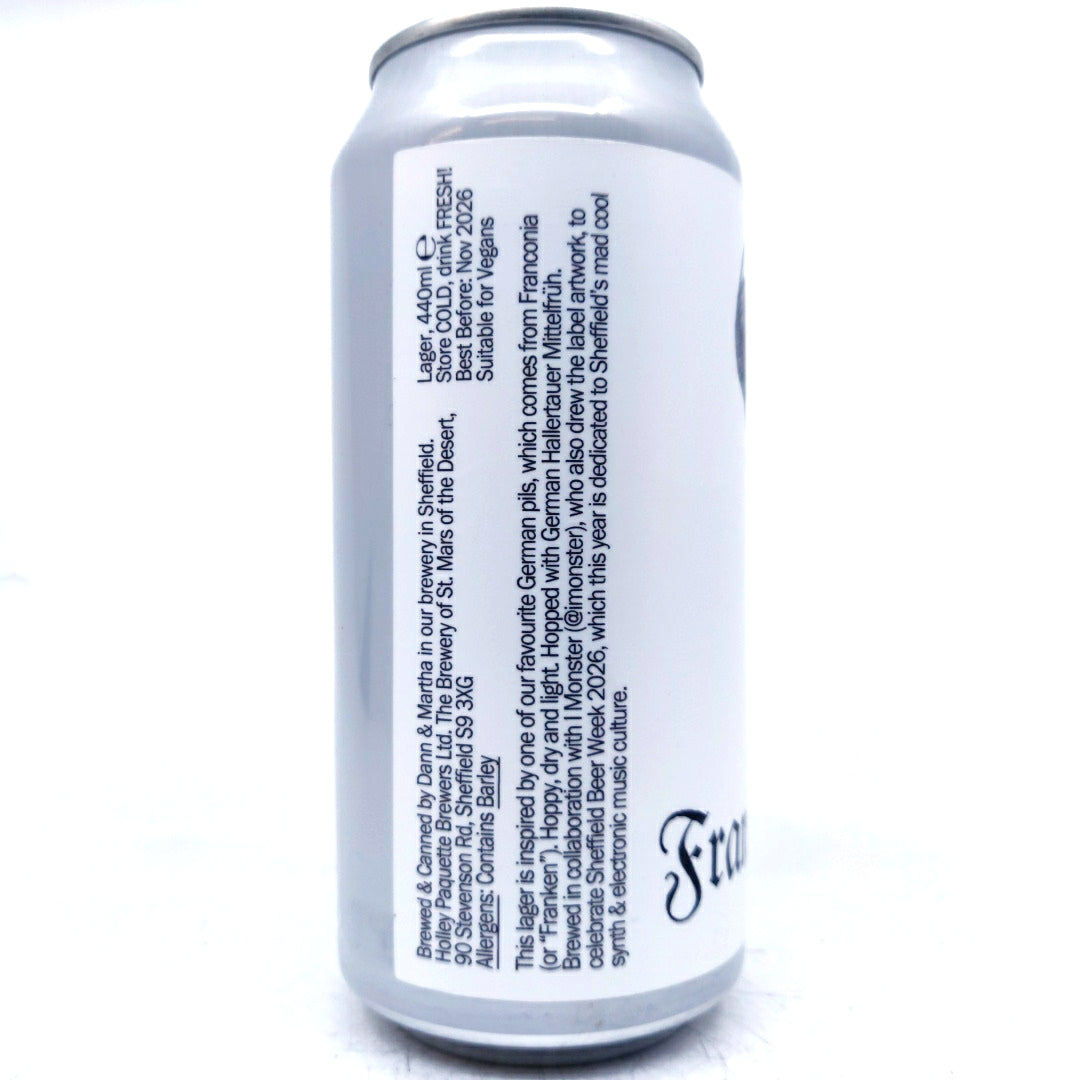 St Mars Of The Desert Franken Pils 5.2% (440ml can)-Hop Burns & Black