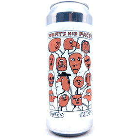 Baron Brewing What's His Face IPA 6.5% (500ml can)-Hop Burns & Black