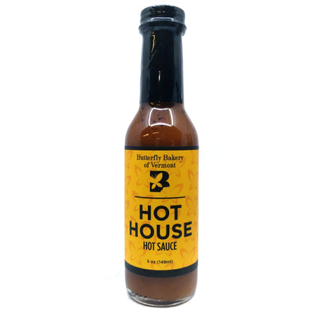 Butterfly Bakery Hot House Sauce (148ml)-Hop Burns & Black