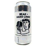 Beak Brewery Percolate Imperial Stout 10% (440ml can)-Hop Burns & Black
