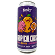 Yonder Tropical Crush Triple Fruited Sour 4.5% (440ml can)-Hop Burns & Black