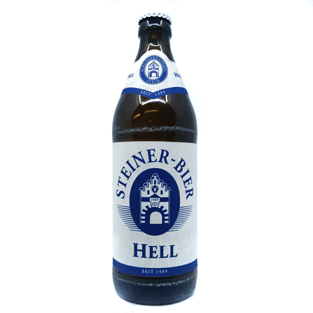 Schlossbrauerei Stein Steiner Hell 4.9% (500ml)