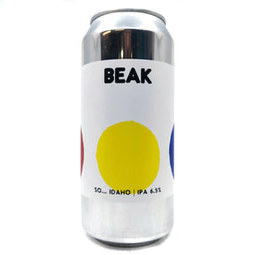 Beak Brewery So Idaho IPA 6.5% (440ml can)-Hop Burns & Black