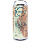 Villages Realms Rustic Pale Ale 4.8% (440ml can)-Hop Burns & Black