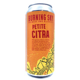 Burning Sky Petite Citra 3.5% (440ml can)-Hop Burns & Black
