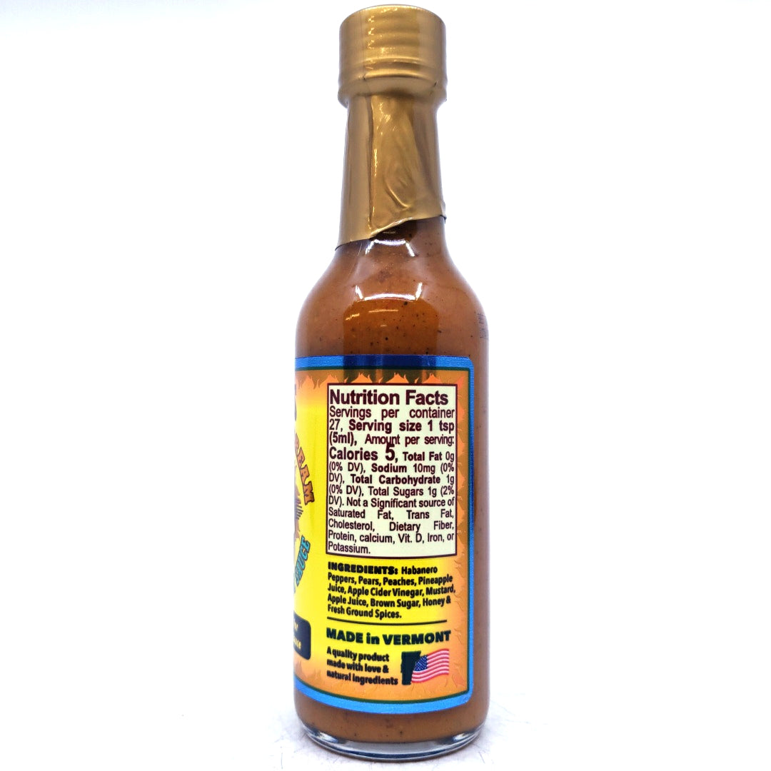 Dirty Dick's Caribbean Dreams Bajan-Style Mustard Hot Sauce (148ml)-Hop Burns & Black
