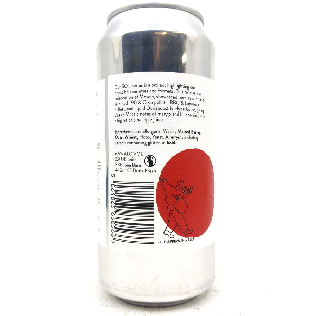 Beak Brewery So Mosaic IPA 6.5% (440ml can)-Hop Burns & Black