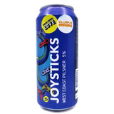 Only With Love x Elusive Brewing Joysticks West Coast Pils 5% (440ml can)-Hop Burns & Black