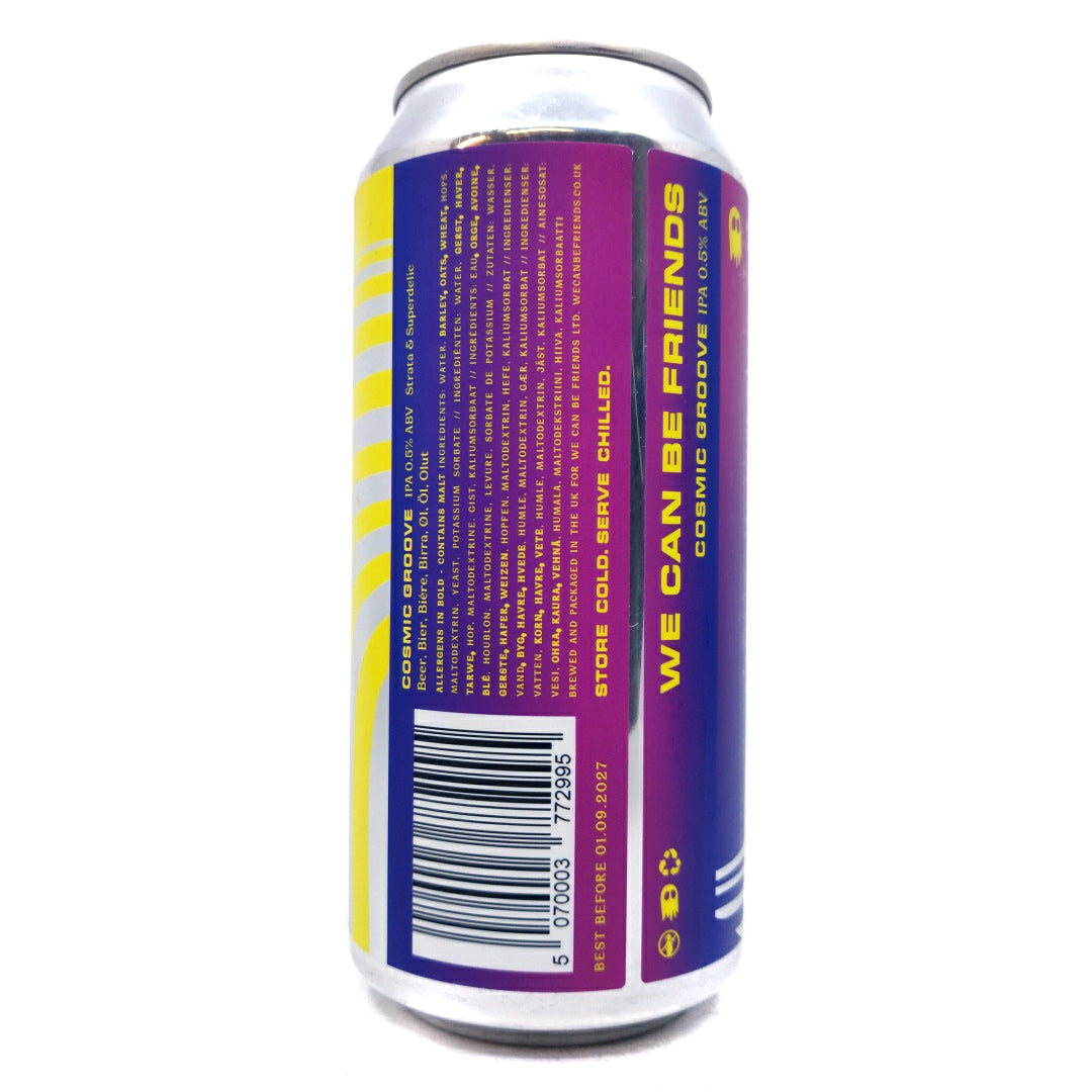 We Can Be Friends Cosmic Groove Alcohol Free IPA 0.5% (440ml can)