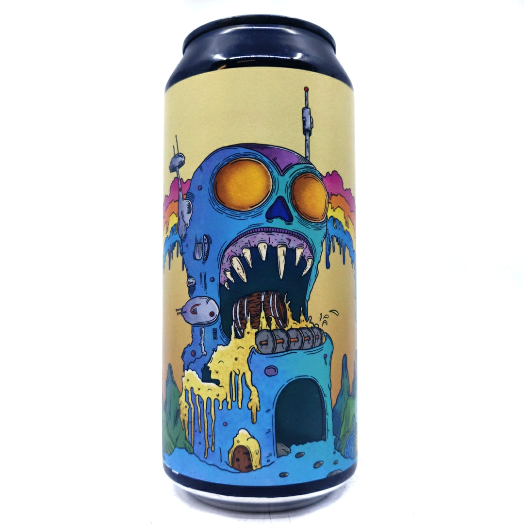 Holy Goat Supa Scoopa Hazy Pale Ale 5.2% (440ml can)-Hop Burns & Black