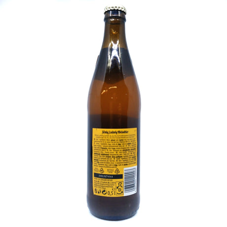 Konig Ludwig Weissbier 5.5% (500ml)-Hop Burns & Black