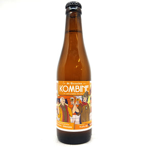 St Bernardus x Weihenstephaner Kombine Unfiltered Helles 6% (330ml)-Hop Burns & Black