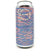 Villages Lark Citrus Radler 3.3% (440ml can)-Hop Burns & Black