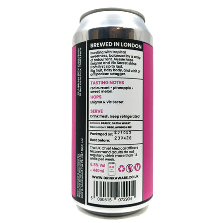 Pressure Drop Allegro New England IPA 6.5% (440ml can)-Hop Burns & Black