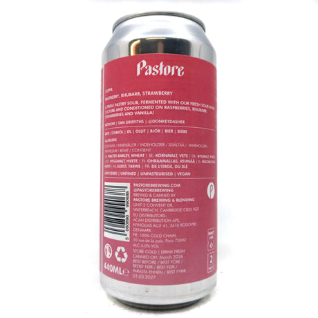 Pastore Zuppa Trifle Pastry Sour 6% (440ml can)-Hop Burns & Black