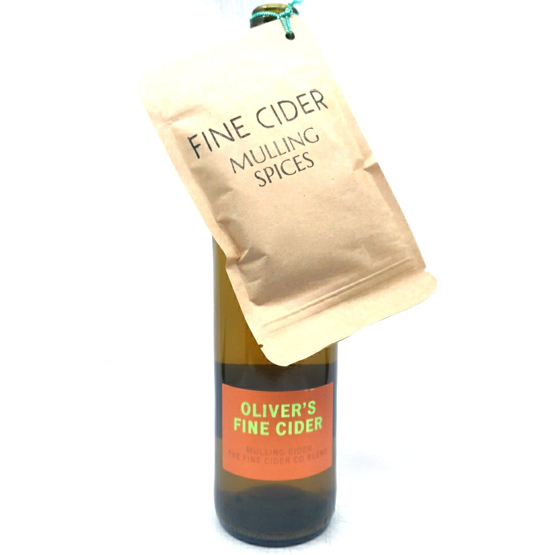 Oliver's Cider Mulling Kit 6,4% (750ml + mulling spice mix)-Hop Burns & Black