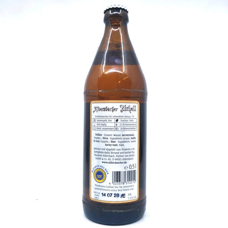Aldersbacher Urhell 5.2% (500ml)-Hop Burns & Black