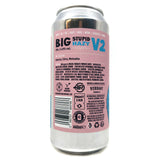 Verdant Big Stupid Hazy V2 IPA 6.8% (440ml can)-Hop Burns & Black