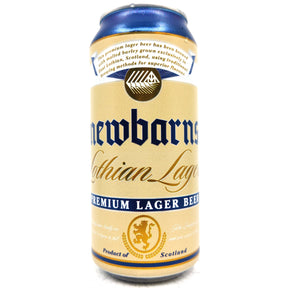 Newbarns Lothian Lager 5% (440ml can)-Hop Burns & Black