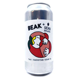 Beak Brewery x Uchu Tau Smoothie Sour 5% (440ml can)-Hop Burns & Black