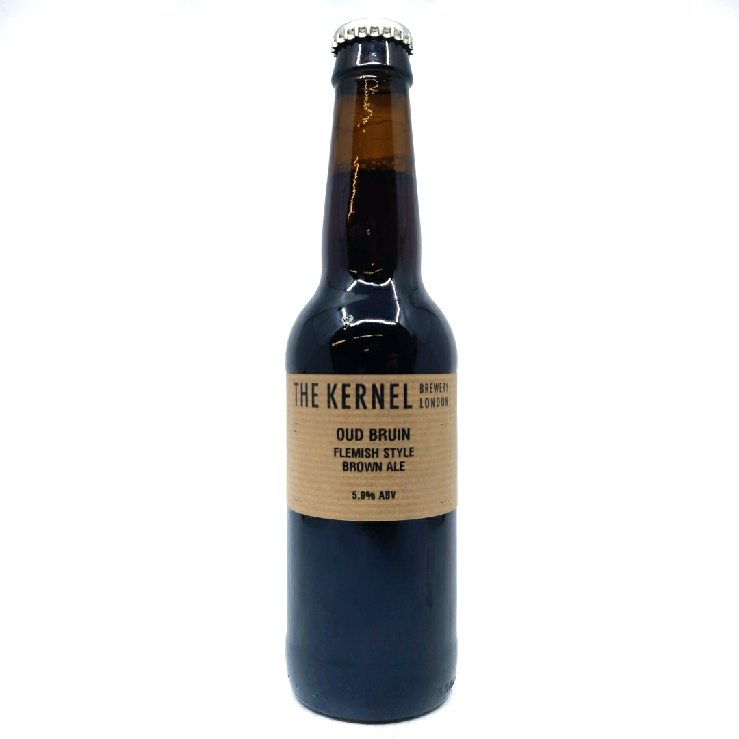 Kernel Oud Bruin Flemish Brown Ale 5.9% (330ml)-Hop Burns & Black